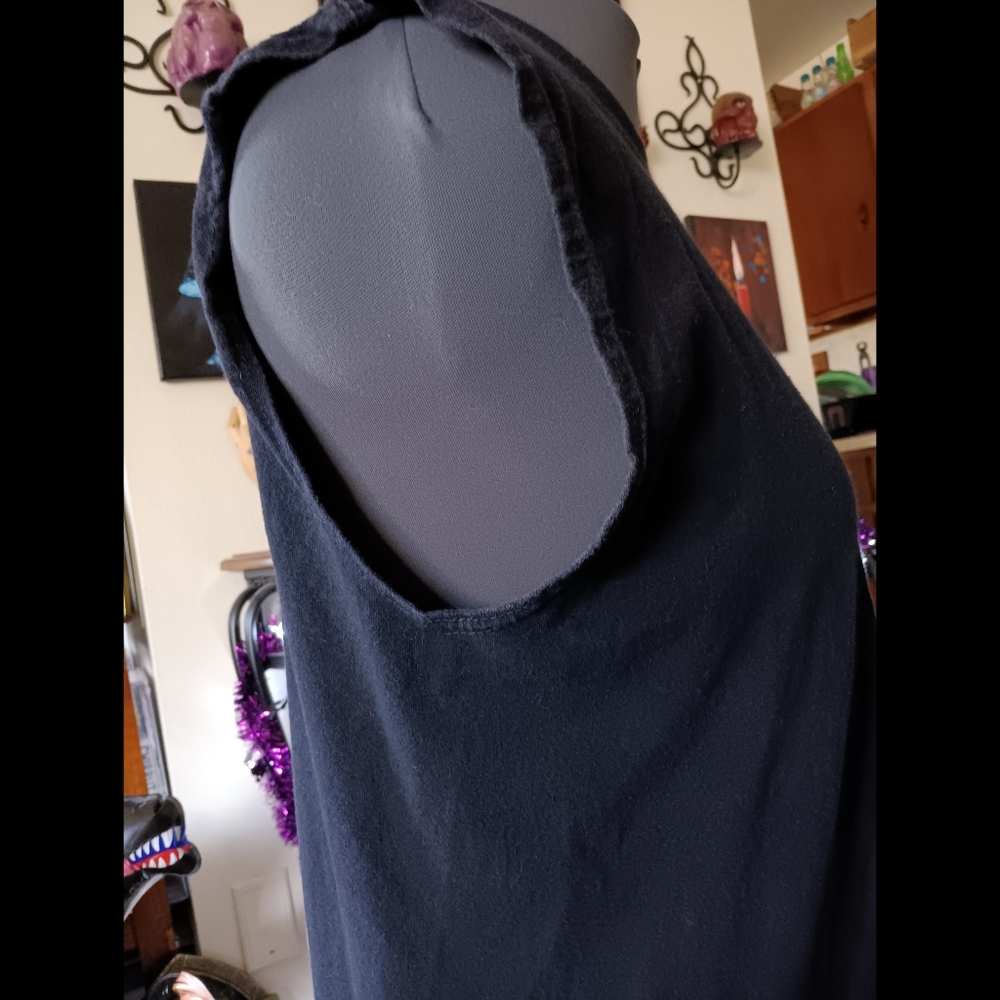 🖤🧡 Vintage Harley-Davidson Black Sleeveless Top Muscle Tank Mexico Large Y2K - Picture 9 of 12